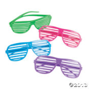 Shutter Shading Glasses<br>1 dozen